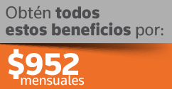 Obten todos estos beneficios por